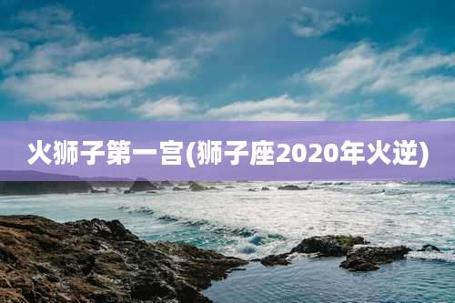 火狮子第一宫(狮子座2020年火逆)