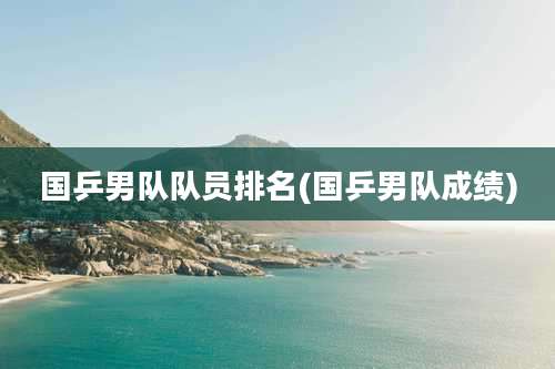 国乒男队队员排名(国乒男队成绩)