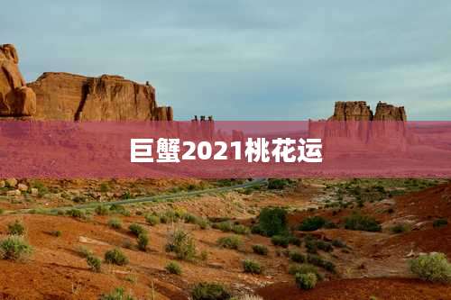 巨蟹2021桃花运