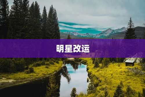 明星改运