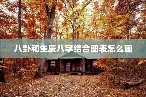 八卦和生辰八字结合图表怎么画