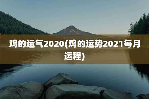 鸡的运气2020(鸡的运势2021每月运程)