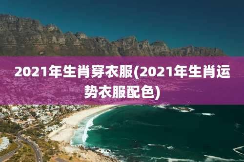 2021年生肖穿衣服(2021年生肖运势衣服配色)