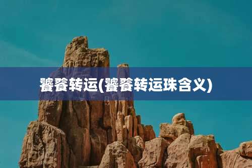 饕餮转运(饕餮转运珠含义)