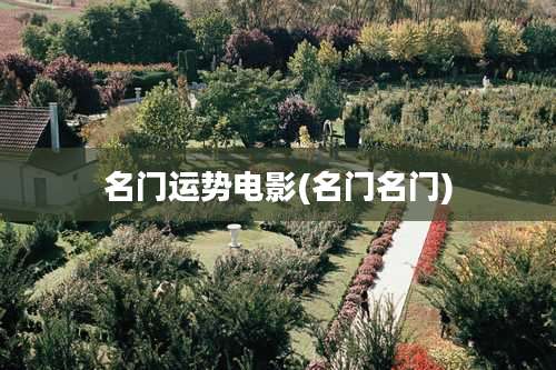 名门运势电影(名门名门)