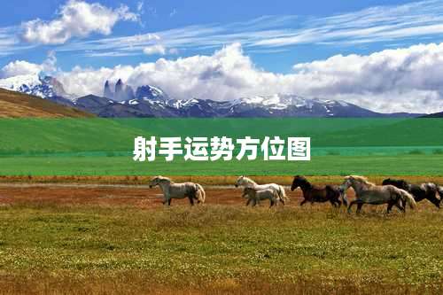 射手运势方位图