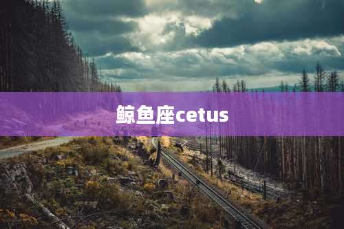 鲸鱼座cetus