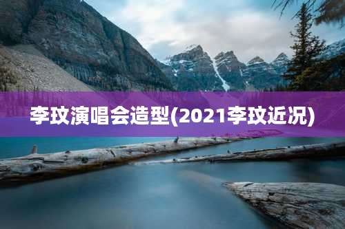 李玟演唱会造型(2021李玟近况)