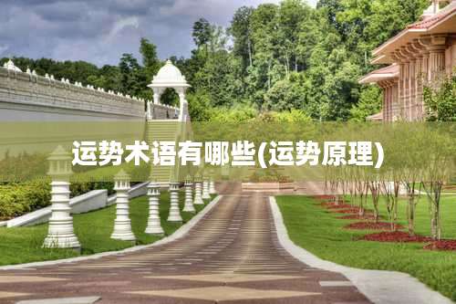 运势术语有哪些(运势原理)