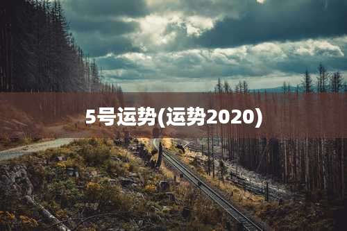 5号运势(运势2020)