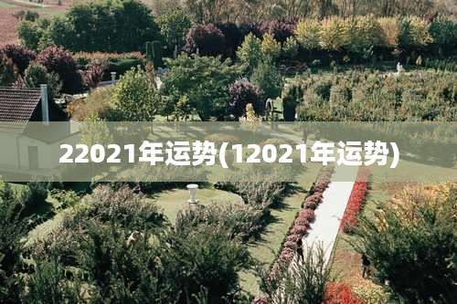 22021年运势(12021年运势)
