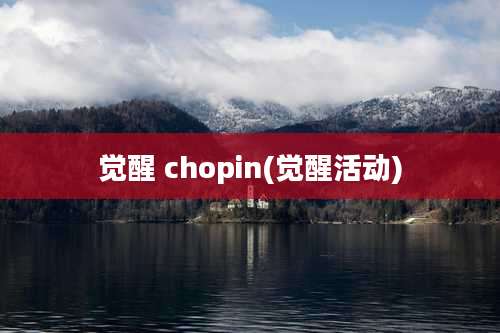 觉醒 chopin(觉醒活动)