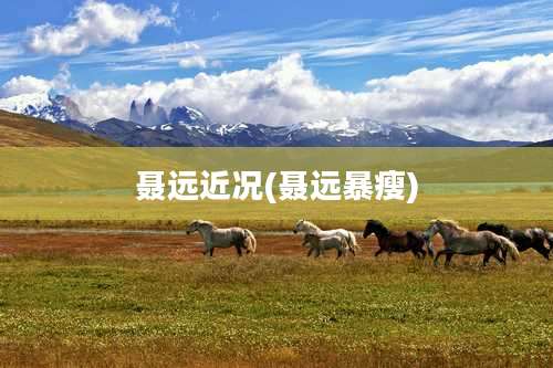 聂远近况(聂远暴瘦)