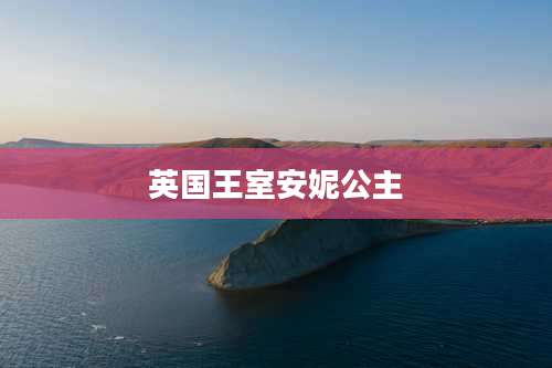英国王室安妮公主