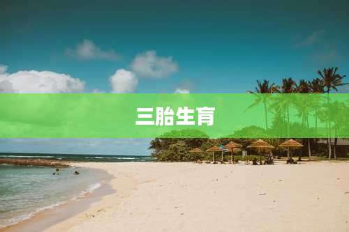 三胎生肓