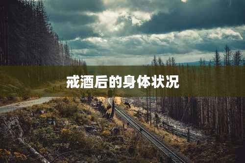 戒酒后的身体状况