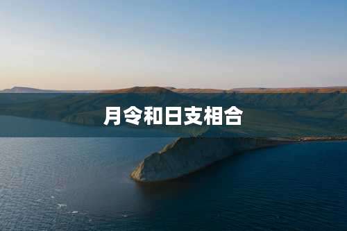 月令和日支相合