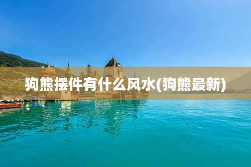 狗熊摆件有什么风水(狗熊最新)