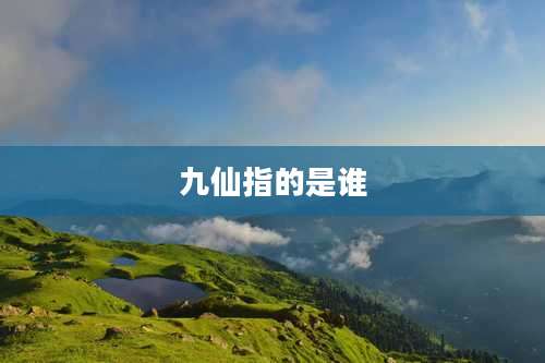 九仙指的是谁