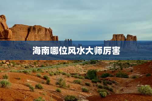 海南哪位风水大师厉害