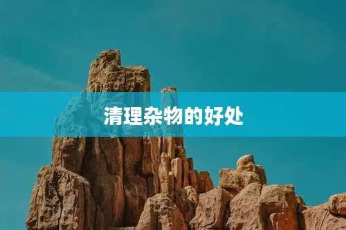 清理杂物的好处