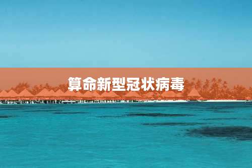 算命新型冠状病毒