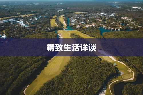 精致生活详谈