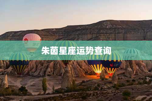 朱茵星座运势查询