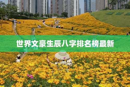 世界文豪生辰八字排名榜最新