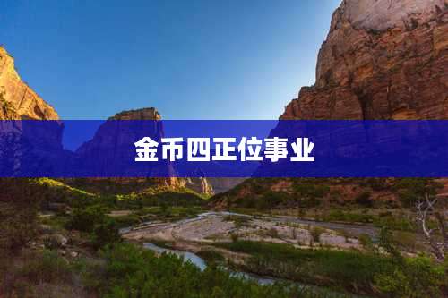 金币四正位事业