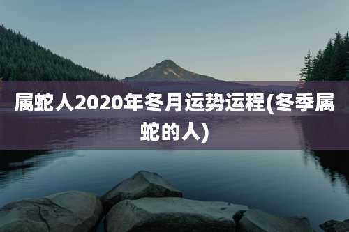 属蛇人2020年冬月运势运程(冬季属蛇的人)