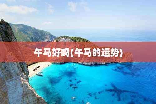 午马好吗(午马的运势)