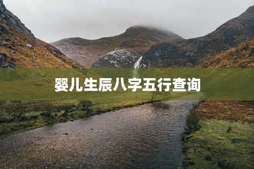 婴儿生辰八字五行查询