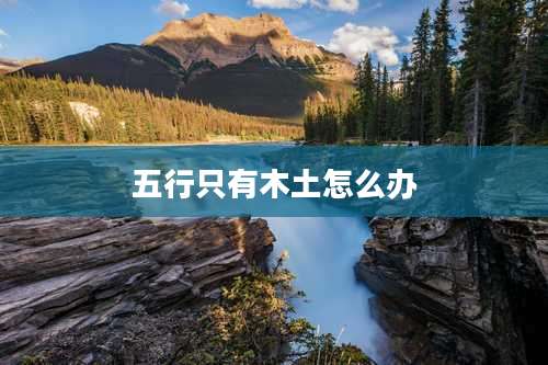 五行只有木土怎么办