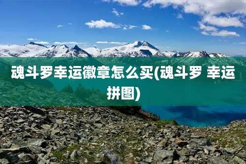 魂斗罗幸运徽章怎么买(魂斗罗 幸运拼图)