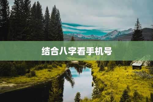 结合八字看手机号
