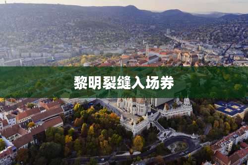 黎明裂缝入场券