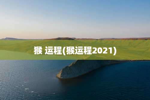 猴 运程(猴运程2021)