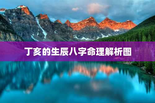 丁亥的生辰八字命理解析图