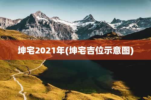 坤宅2021年(坤宅吉位示意图)