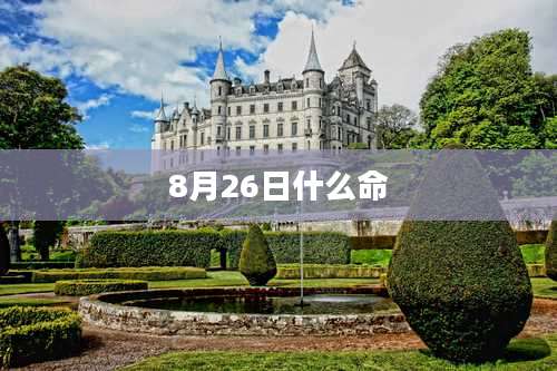 8月26日什么命