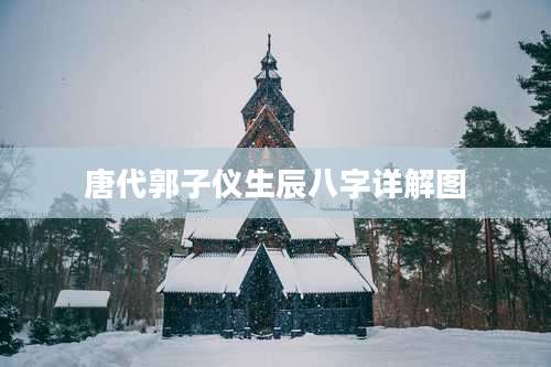 唐代郭子仪生辰八字详解图