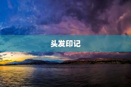 头发印记
