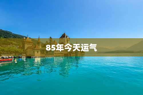 85年今天运气