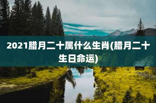 2021腊月二十属什么生肖(腊月二十生日命运)