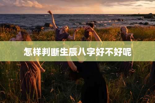 怎样判断生辰八字好不好呢