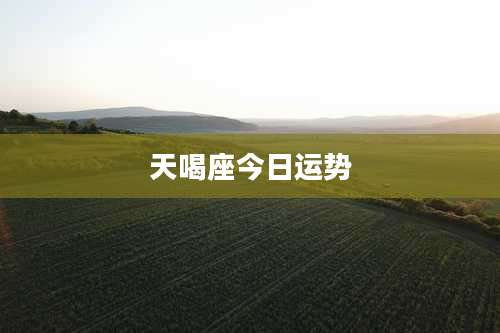 天喝座今日运势