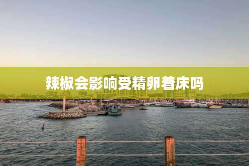 辣椒会影响受精卵着床吗
