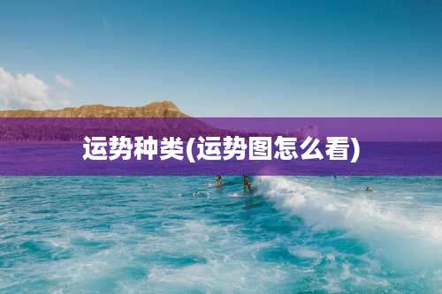 运势种类(运势图怎么看)