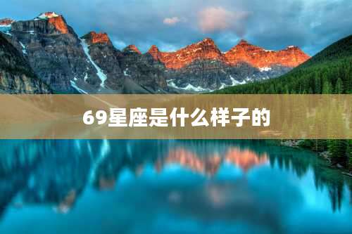 69星座是什么样子的